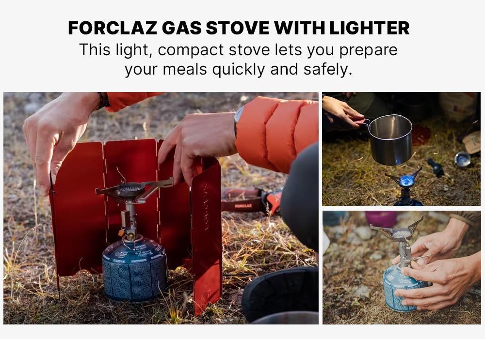 Lightweight and Compact Stove with Piezo, No Color, medium