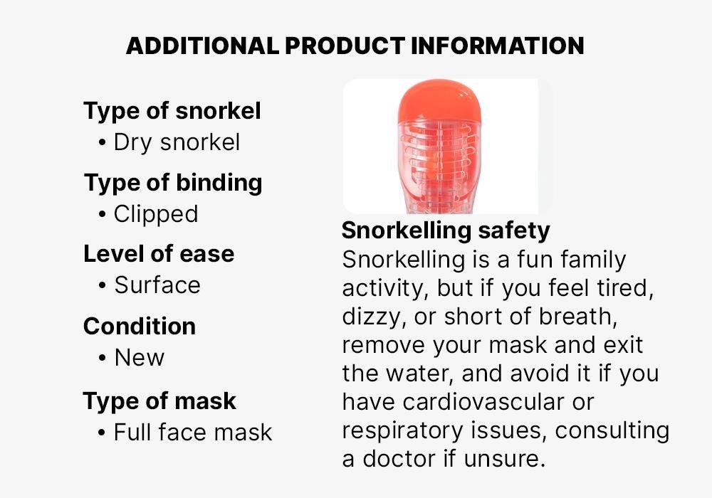 Easybreath Separate Snorkel Is Compatible, No Color, large image number 6