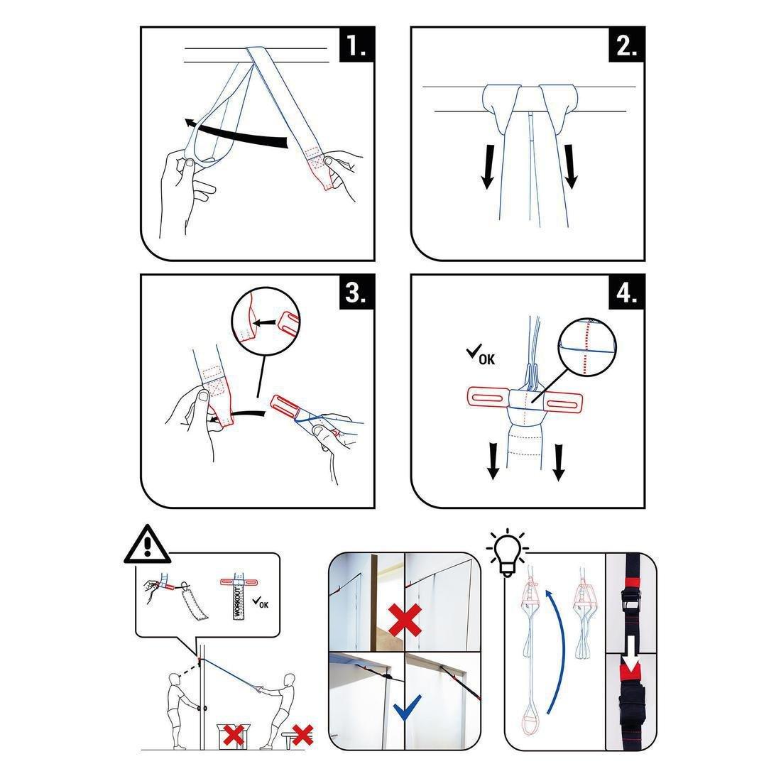 CORENGTH - Suspension Trainer DST 100/Red