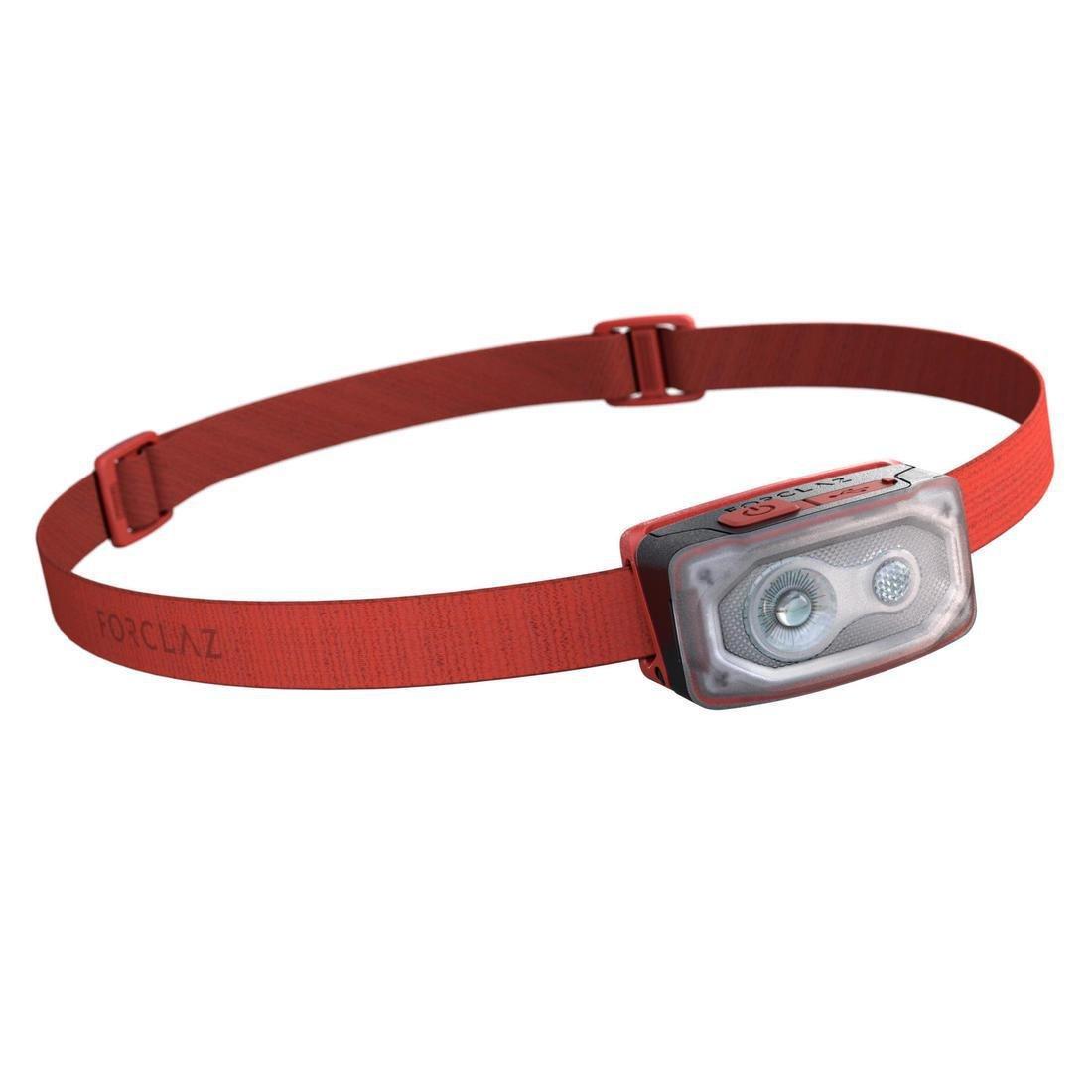 BRICK RED Rechargeable Head Torch - 100 lumen - BIVOUAC 500 USB, No Color, large image number 2