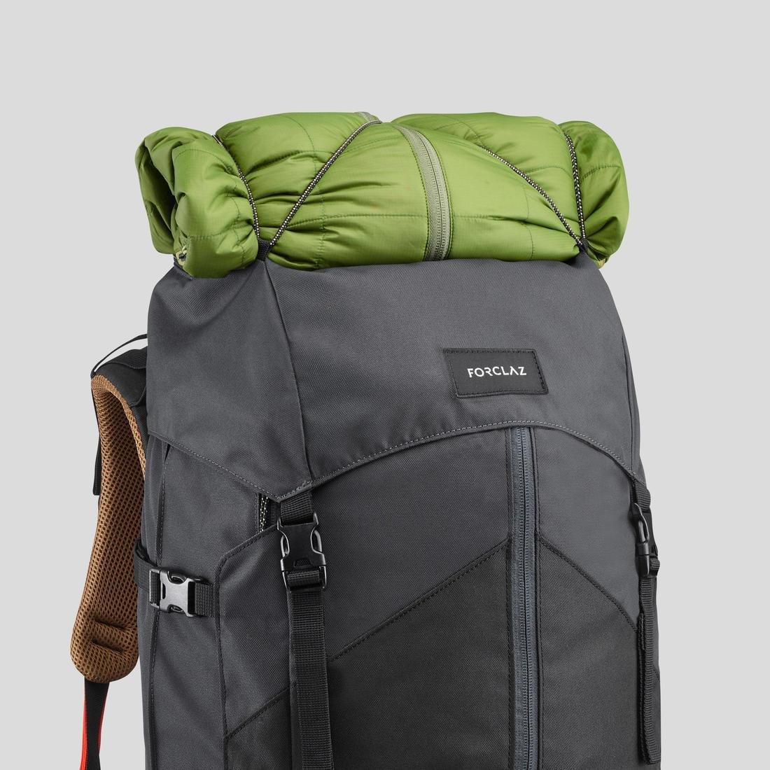 Mens Trekking Backpack - Mt 100 Easyfit, Grey, No Color, large image number 12