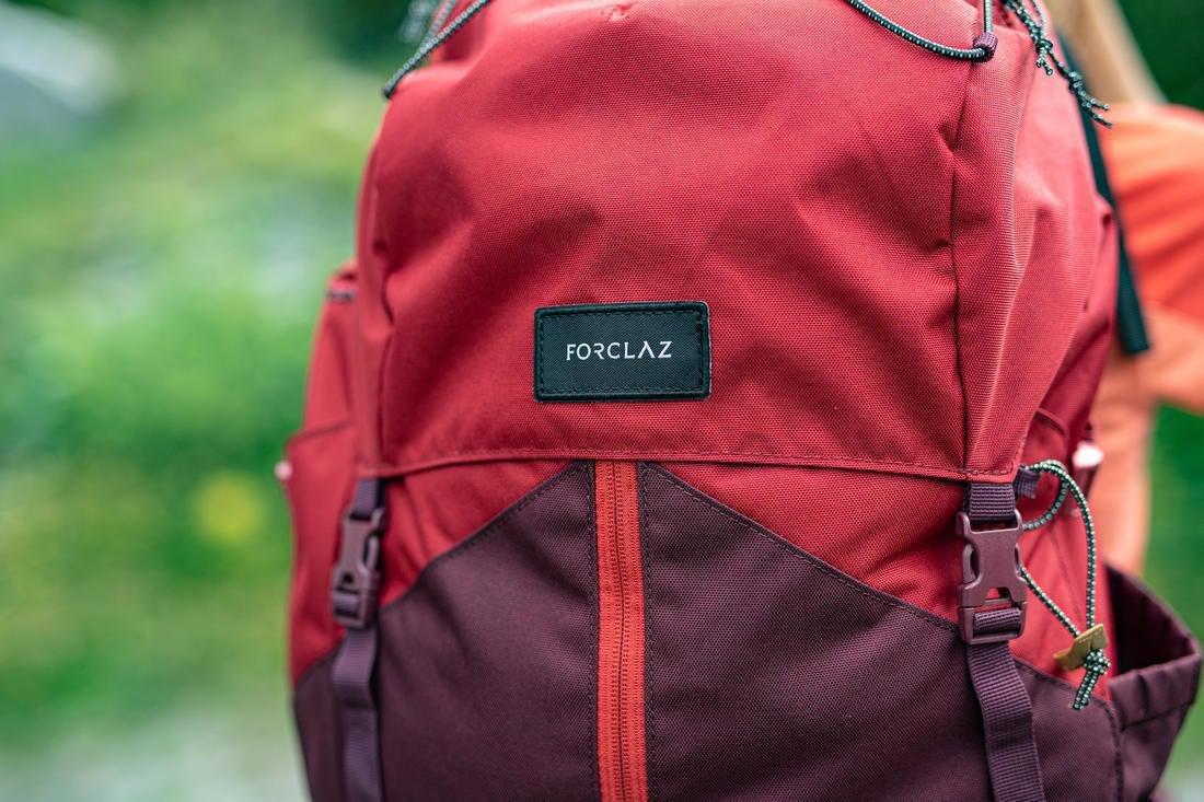 Women Trekking Backpack- Mt 100 Easyfit, Red, No Color, large image number 1