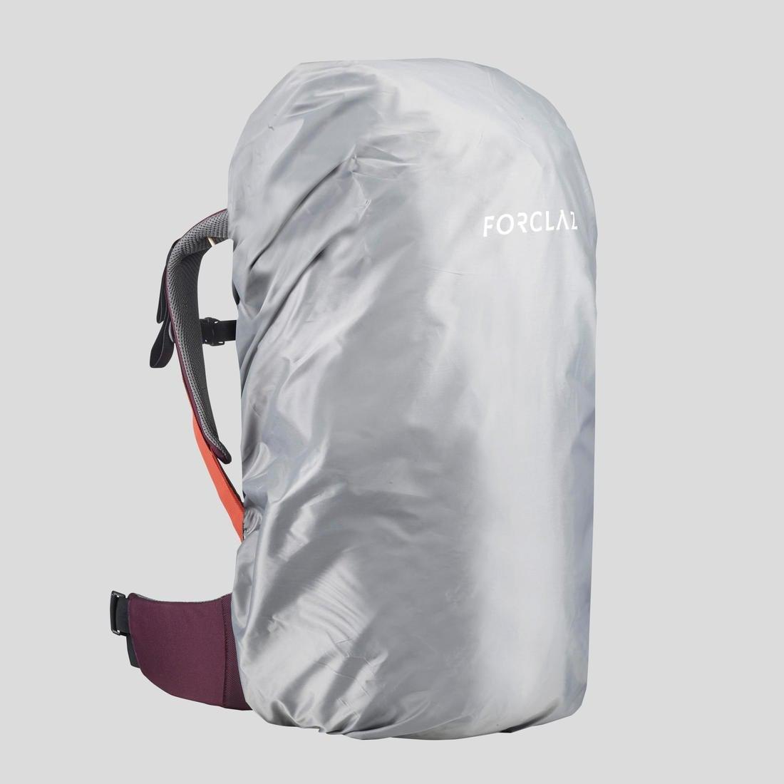 Women Trekking Backpack- Mt 100 Easyfit, Red, No Color, large image number 9