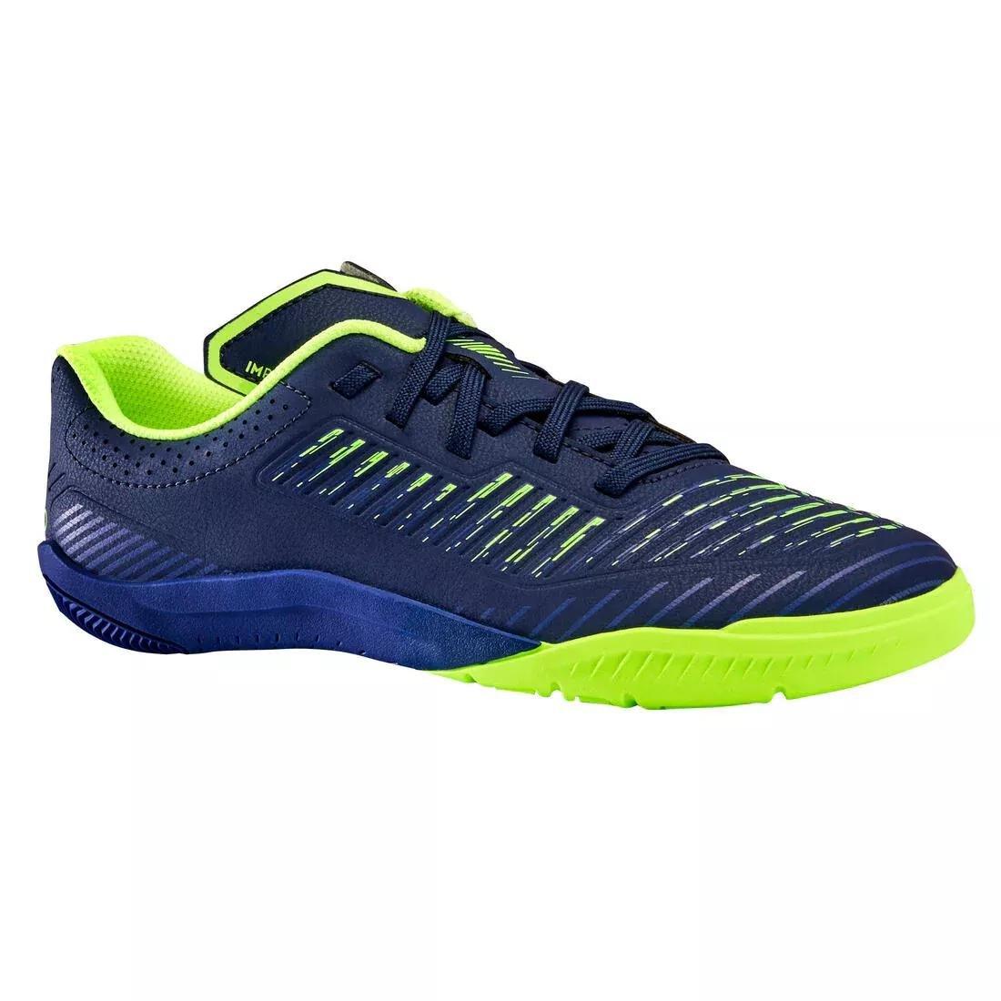 Kids Futsal Shoes - Ginka 500, Navy, 5401_000, medium