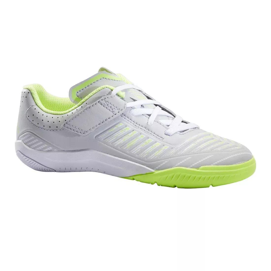 Kids Futsal Shoes - Ginka 500, Grey, , medium