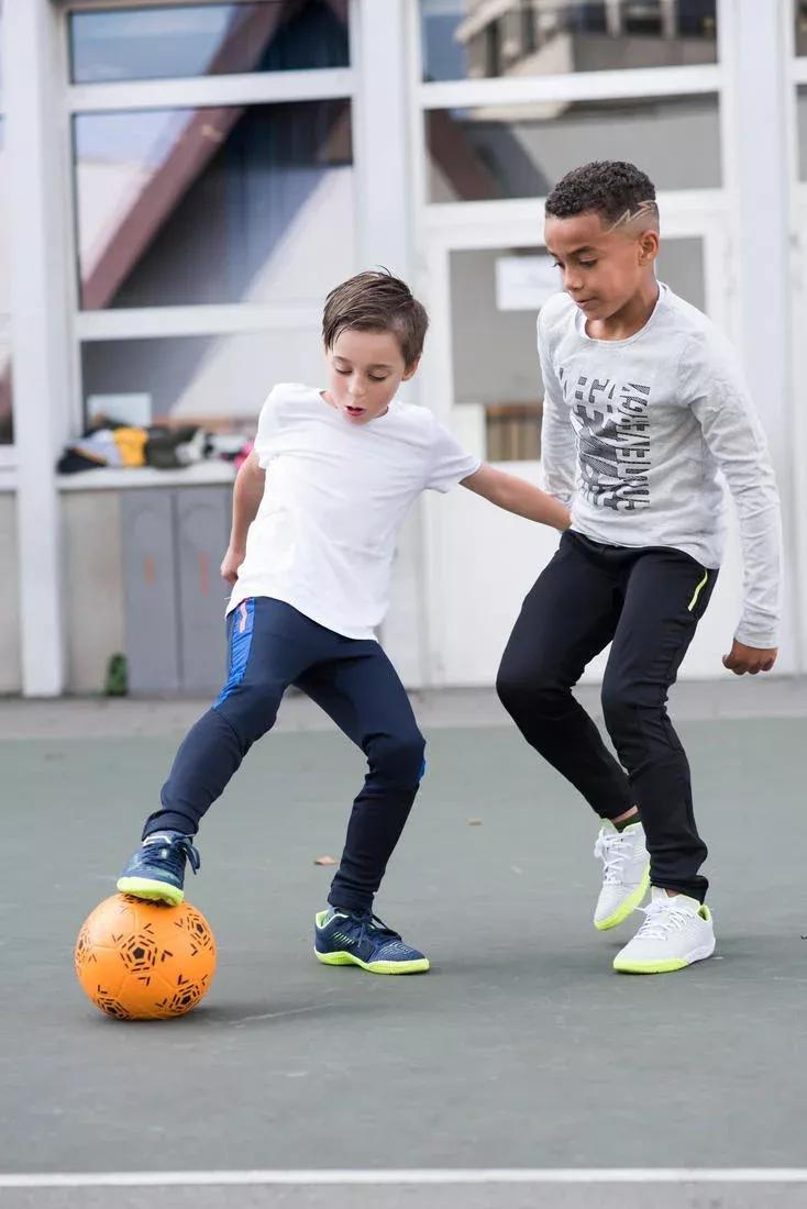 Kids Futsal Shoes - Ginka 500, Grey, 5401_000, large image number 8