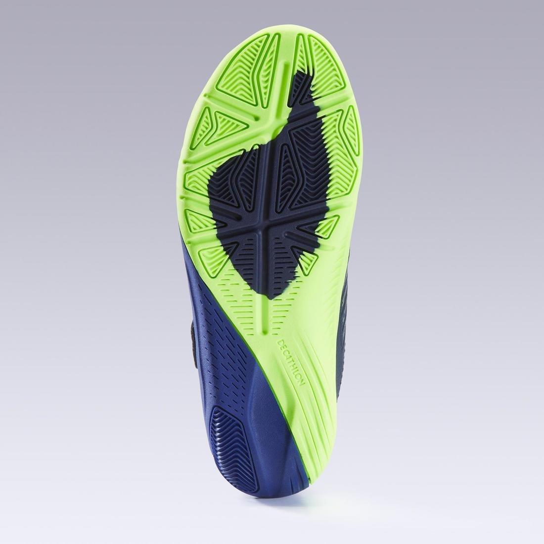 NAVY BLUE Kids' Futsal Shoes Ginka 500, , large image number 3