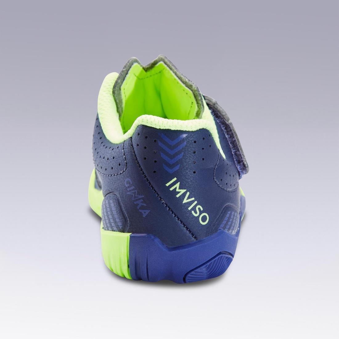 NAVY BLUE Kids' Futsal Shoes Ginka 500, , large image number 5
