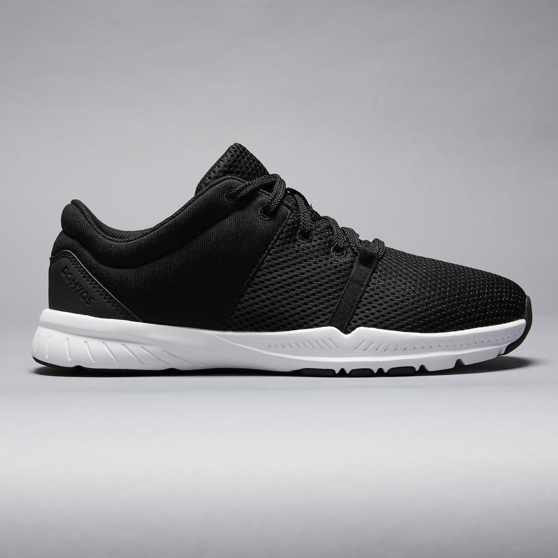 Women Fitness Shoes 100, Black, No Color, large image number 3