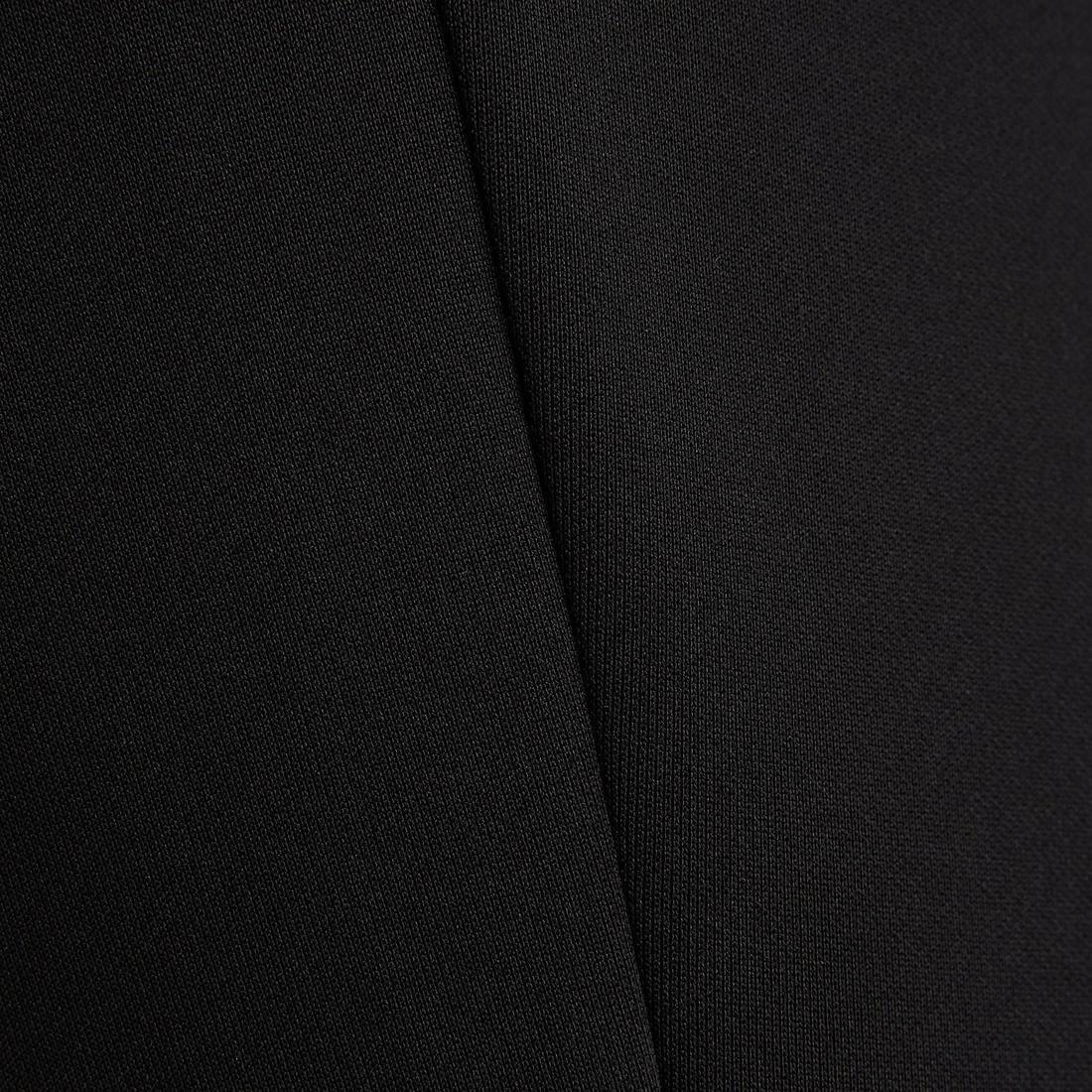 Adult Football Bottoms T100, Black, No Color, large image number 6