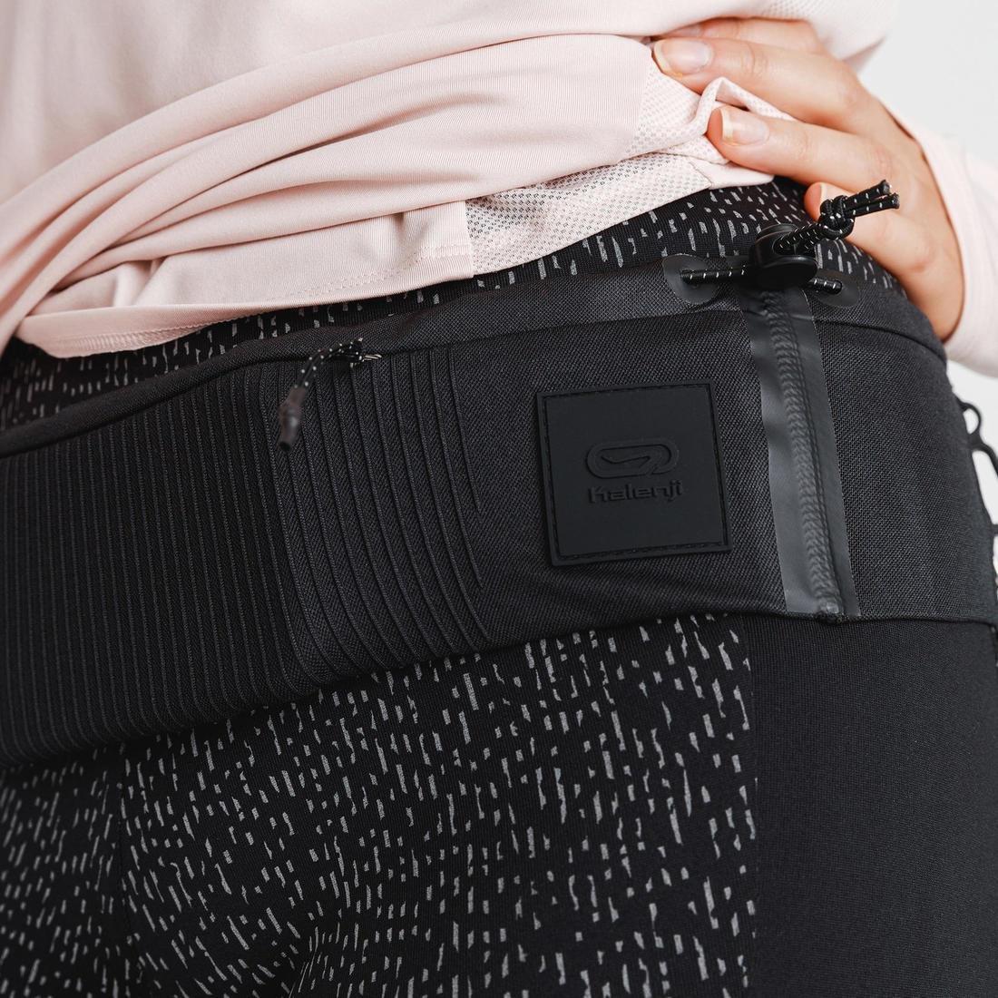 Unisex Comfort Running Belt, Black, , large image number 2