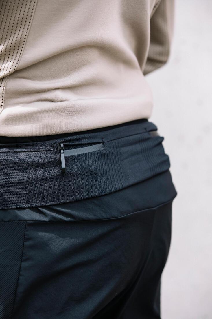 Unisex Comfort Running Belt, Black, , large image number 6