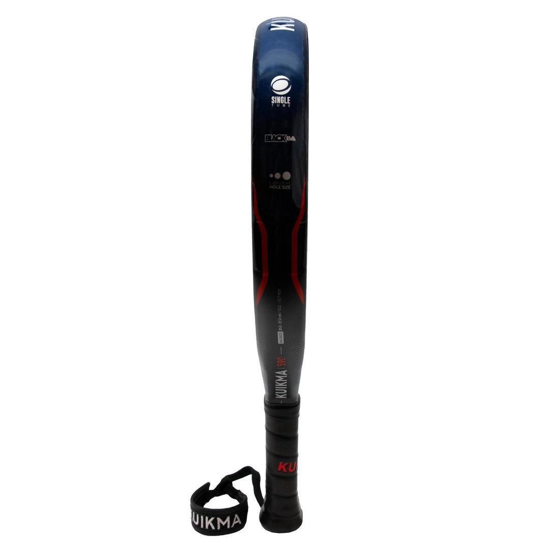 Adult Padel Racket Pr 590, Scarlet Red, No Color, large image number 2