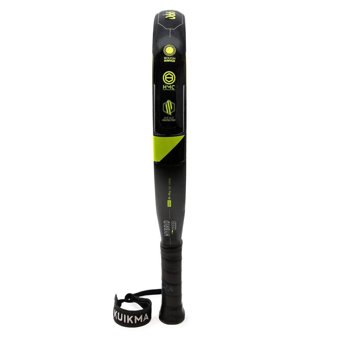 Adult Padel Racket Pr 990 Hybrid Hard, Yellow, No Color, large image number 3