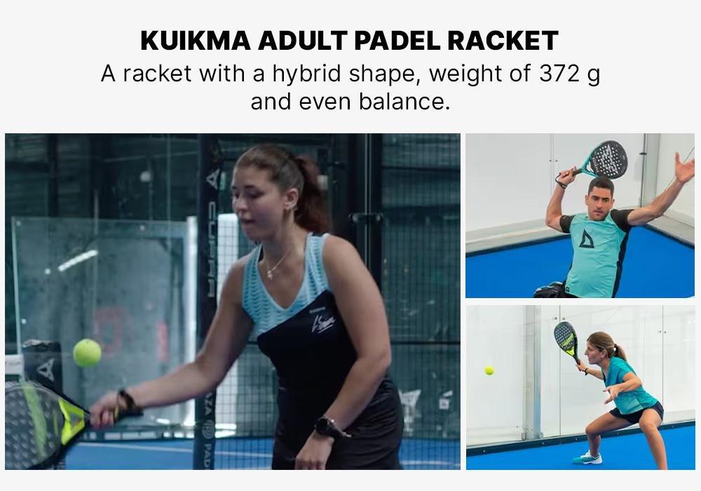 Adult Padel Racket Pr 990 Hybrid Hard, Yellow, No Color, large image number 16