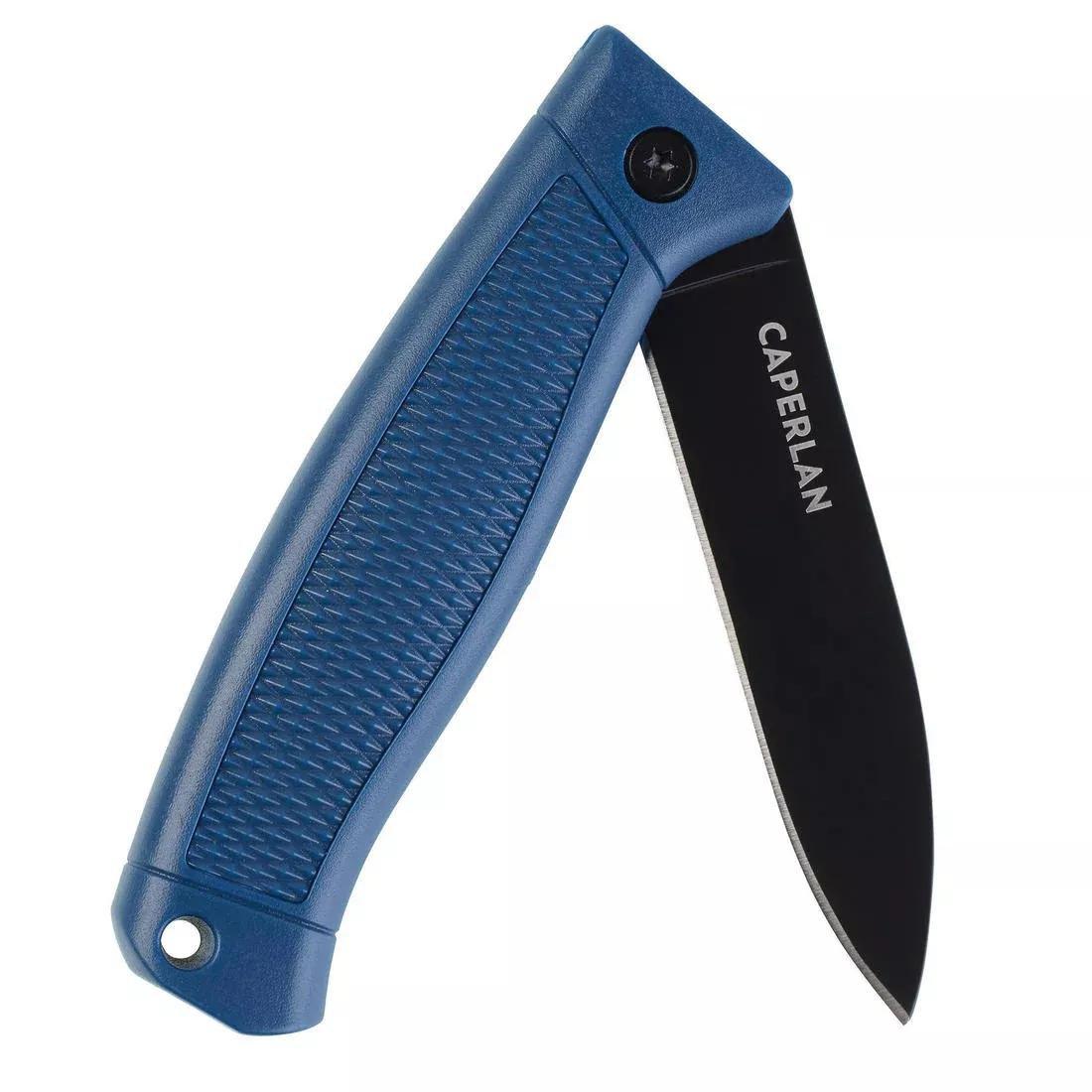 Folding Sea Fishing Knife SW KN Fld, Blue, 5401_000, large image number 2