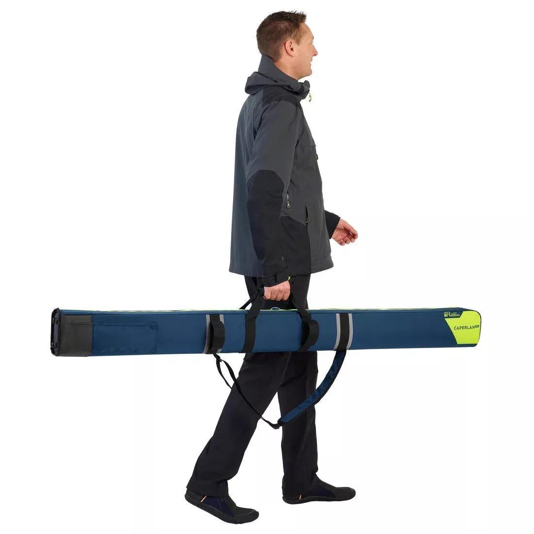 Surfcasting Rigid Rod Bag 500, Blue, No Color, large image number 5