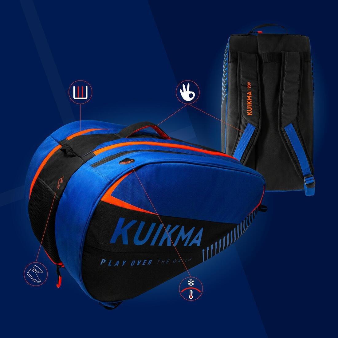 Padel Bag Pl 900, Blue, No Color, large image number 3