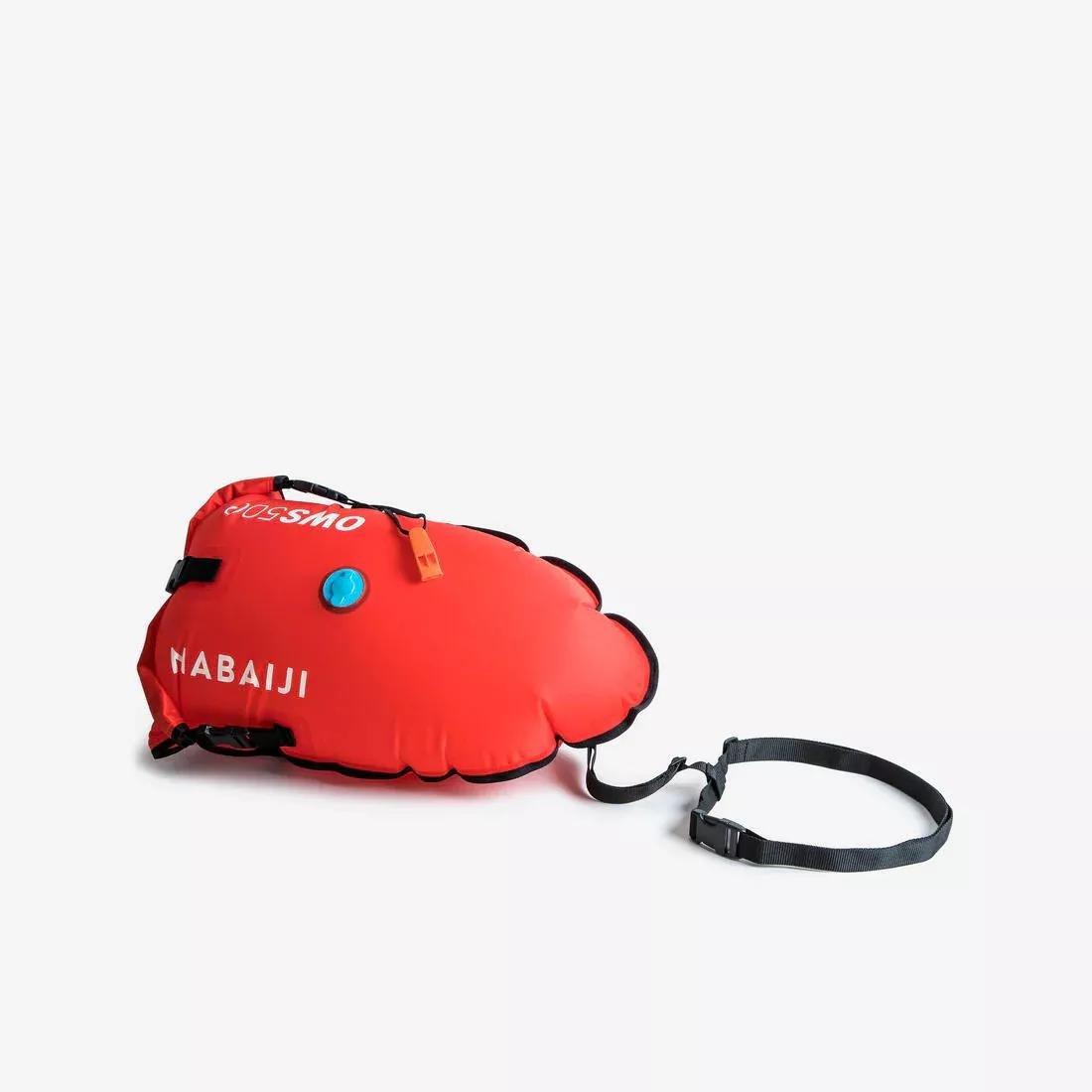 CORAL PINK OPEN-WATER SWIMMING BUOY OWS 500, No Color, large image number 0