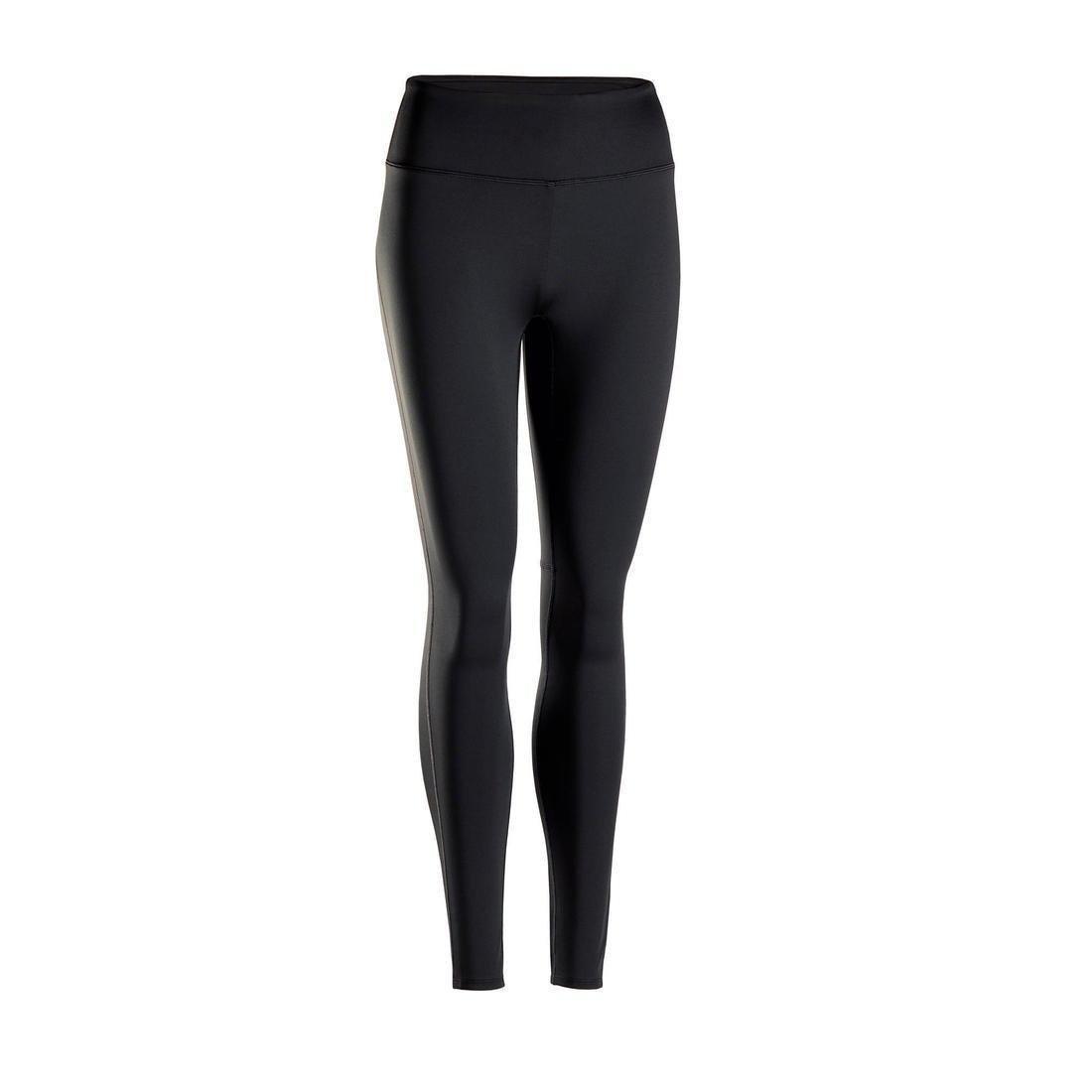 Women's Dynamic Yoga Leggings, Black, , large image number 1
