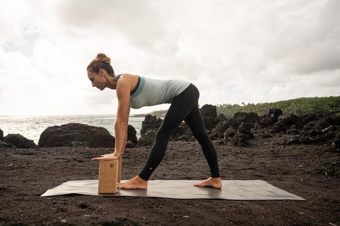 Women's Dynamic Yoga Leggings, Black, No Color, large image number 8