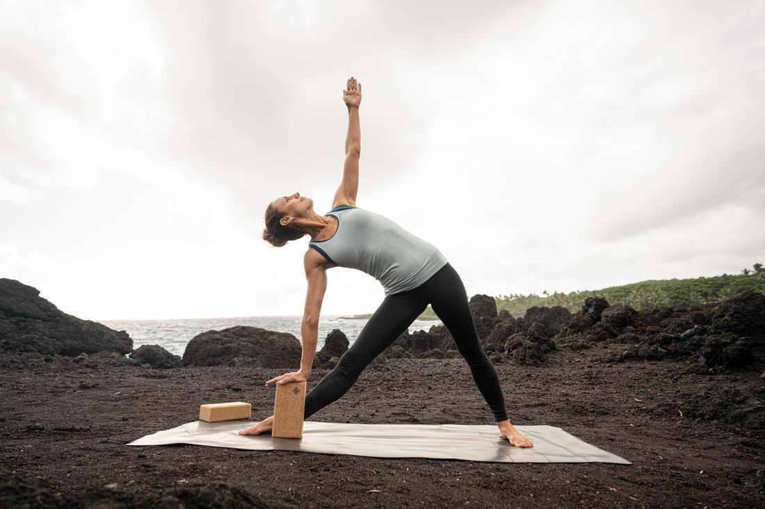 Women's Dynamic Yoga Leggings, Black, No Color, large image number 10