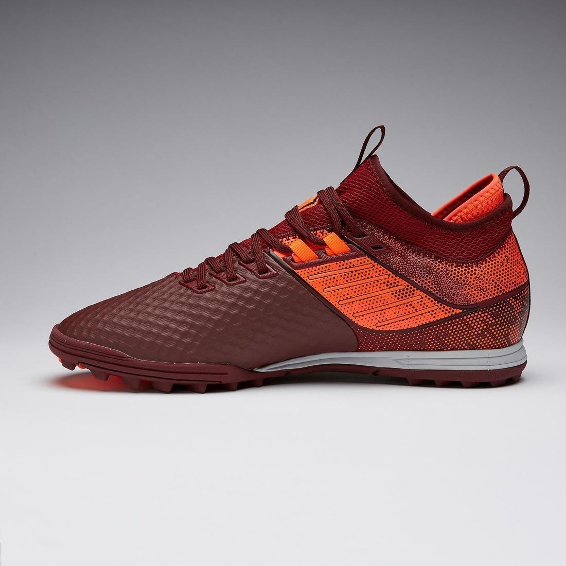 Adult Dry Pitch Football Boots Agility 900 Mesh Mid Tf, Chocolate Truffle, , large image number 2