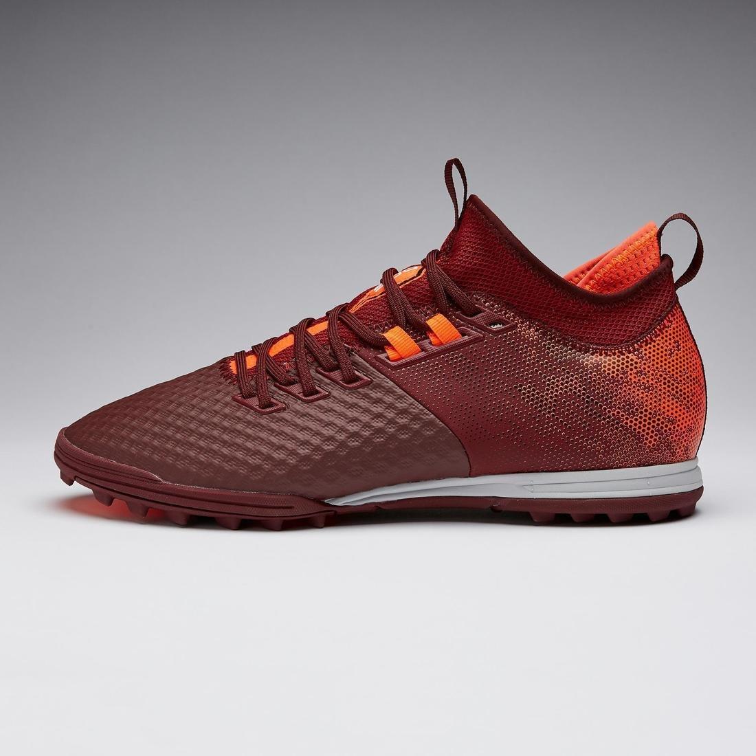 Adult Dry Pitch Football Boots Agility 900 Mesh Mid Tf, Chocolate Truffle, , large image number 3