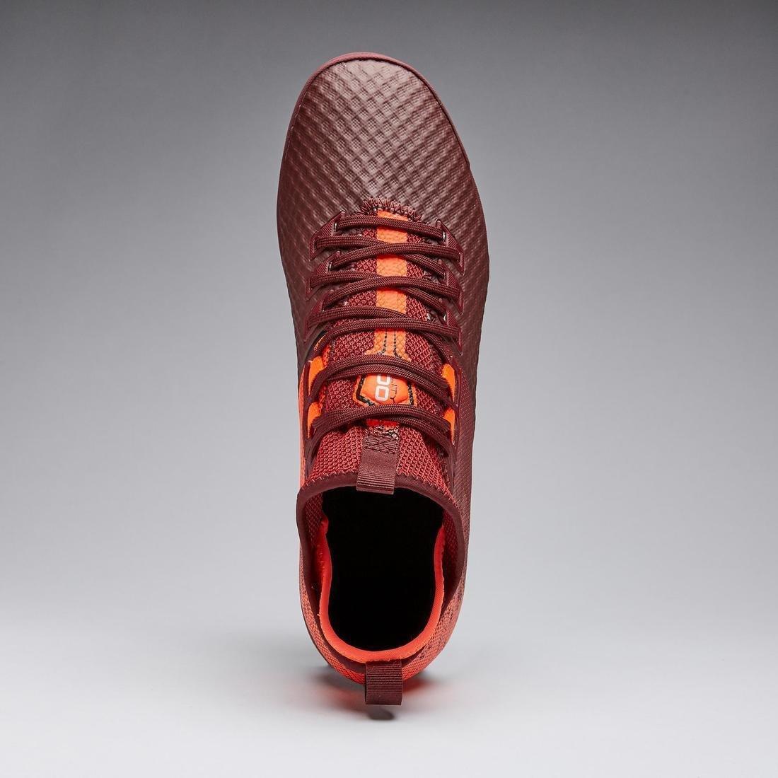Adult Dry Pitch Football Boots Agility 900 Mesh Mid Tf, Chocolate Truffle, , large image number 4