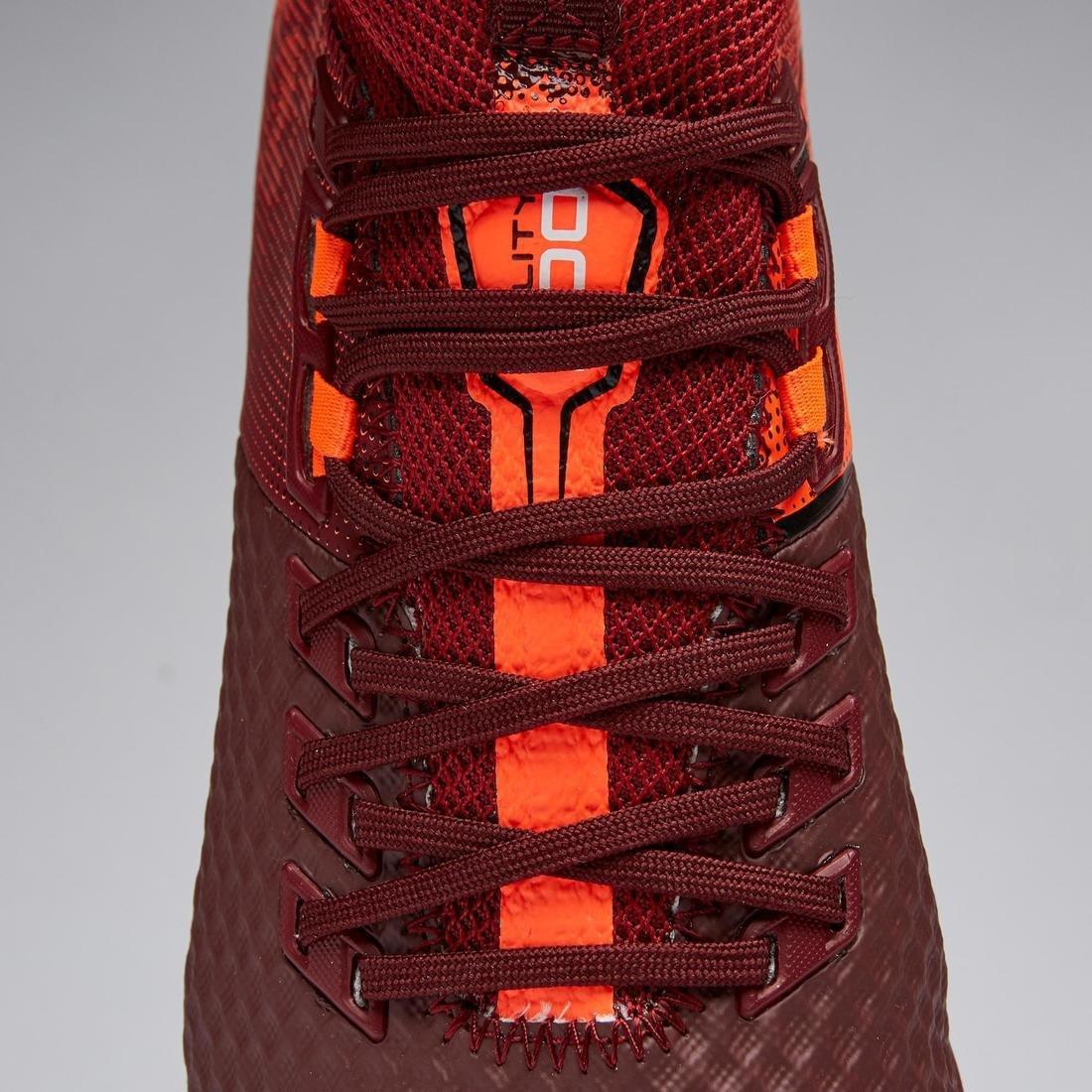 Adult Dry Pitch Football Boots Agility 900 Mesh TF, Chocolate Truffle, No Color, large image number 10