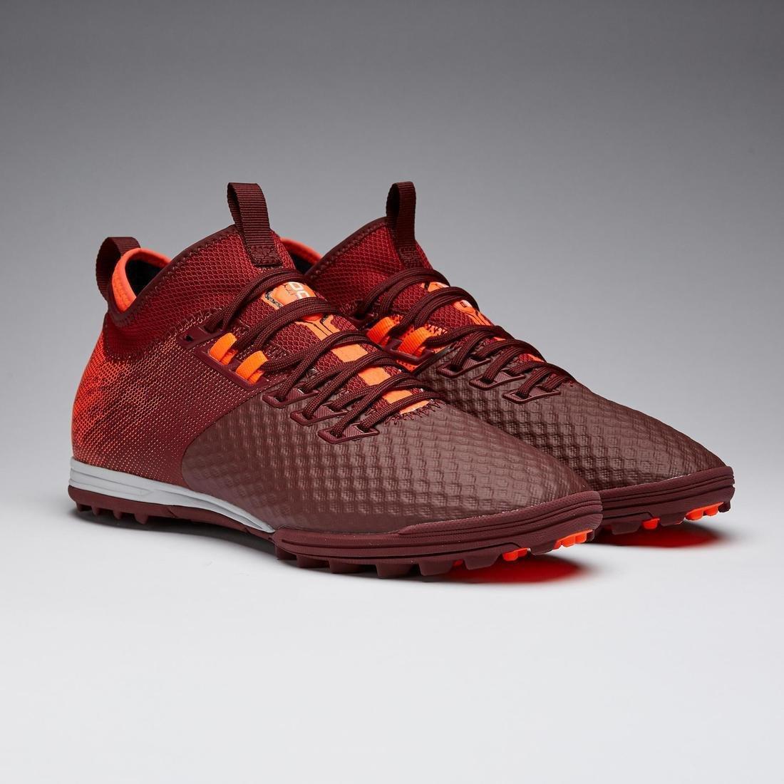 Adult Dry Pitch Football Boots Agility 900 Mesh Mid Tf, Chocolate Truffle, , large image number 11
