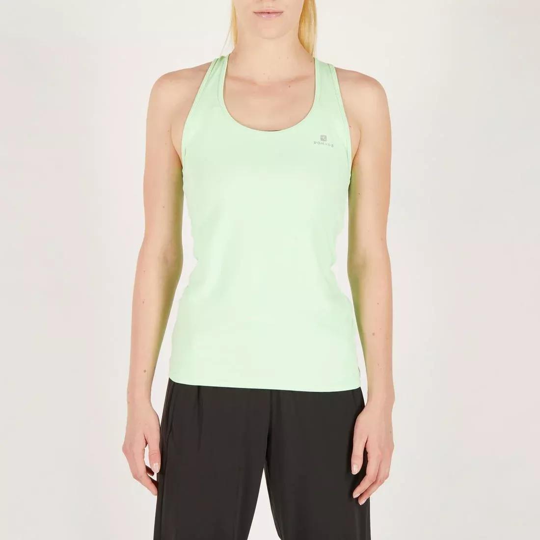 Muscle Back Fitness Tank Top My Top, Yellow, No Color, large image number 11