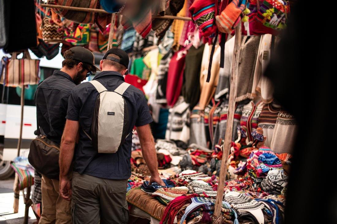 Compact Travel Backpack, Black, No Color, medium