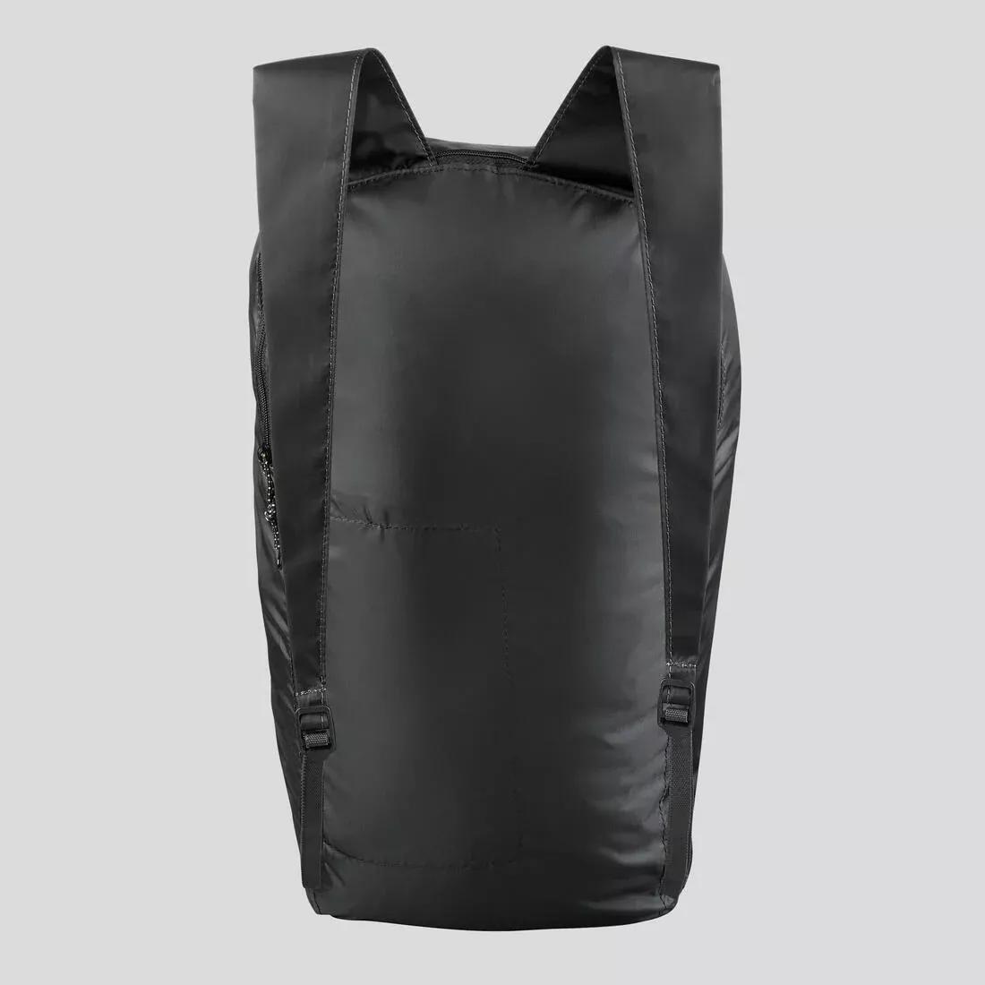 Compact Travel Backpack, Black, No Color, large image number 7