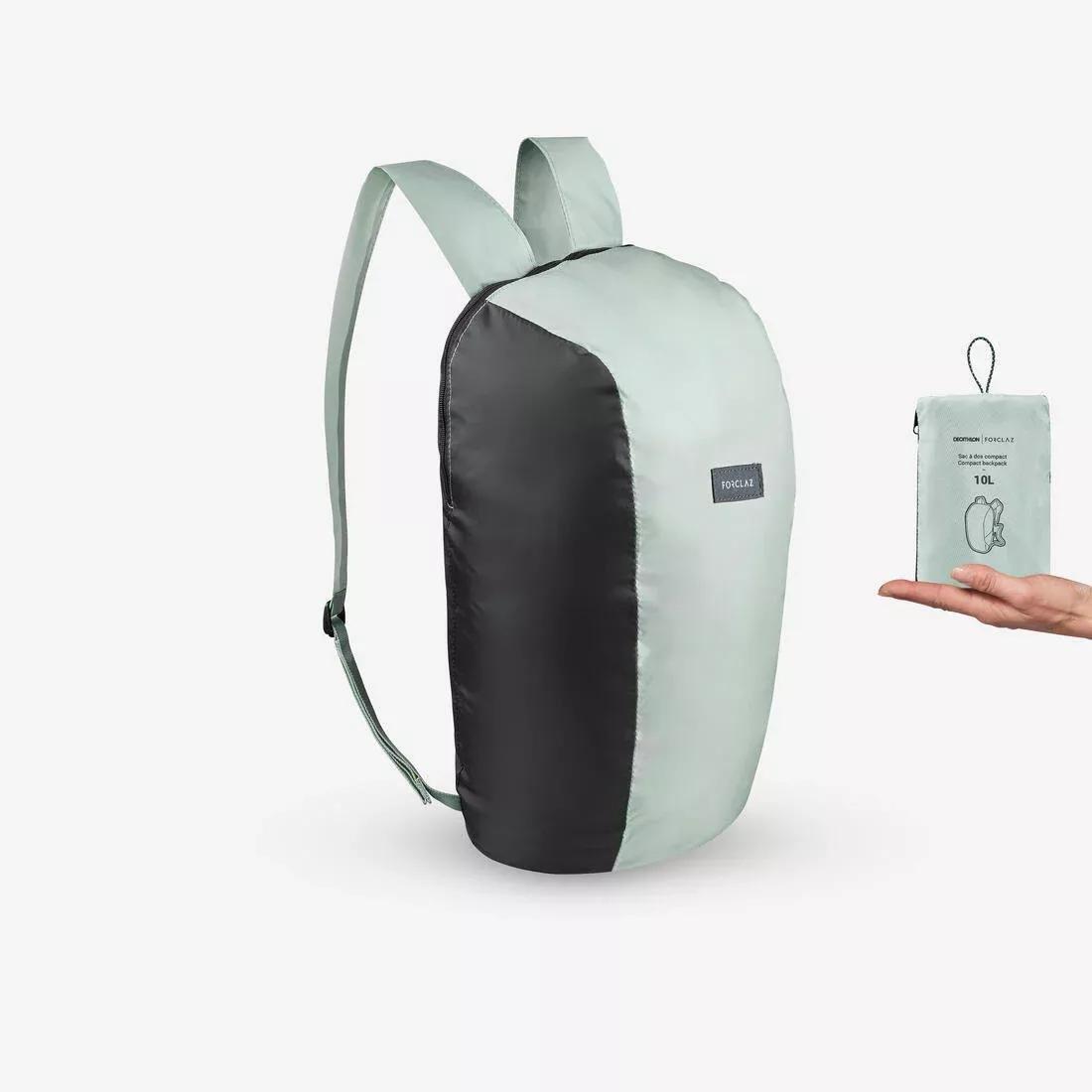 Foldable Backpack- Travel, Green, No Color, large image number 0