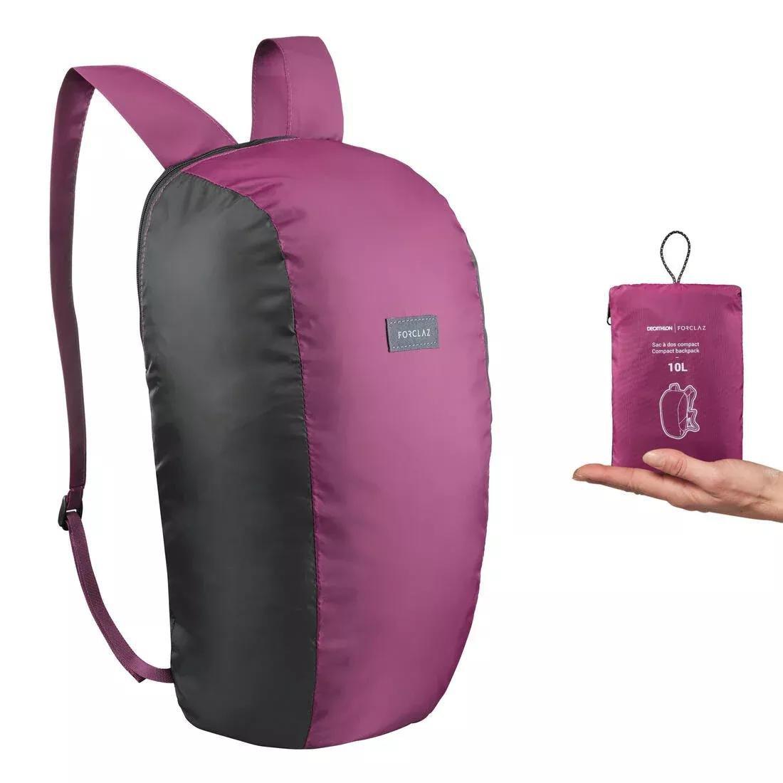 Foldable Backpack- Travel, Green, No Color, large image number 1