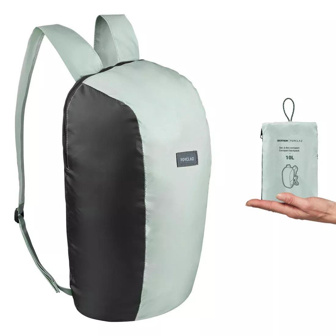 Foldable Backpack- Travel, Green, No Color, large image number 2