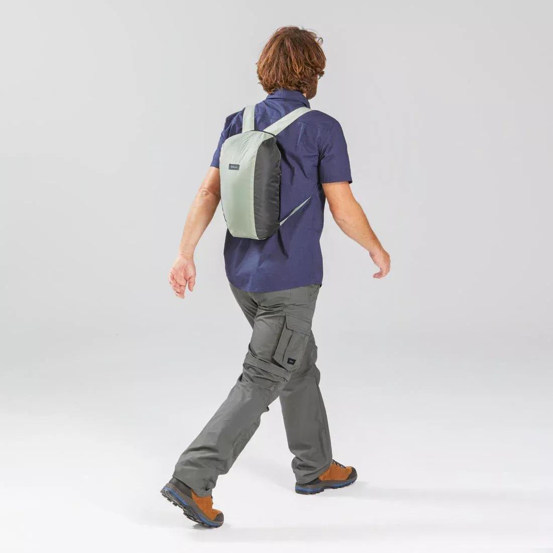 Foldable Backpack- Travel, Green, No Color, large image number 6