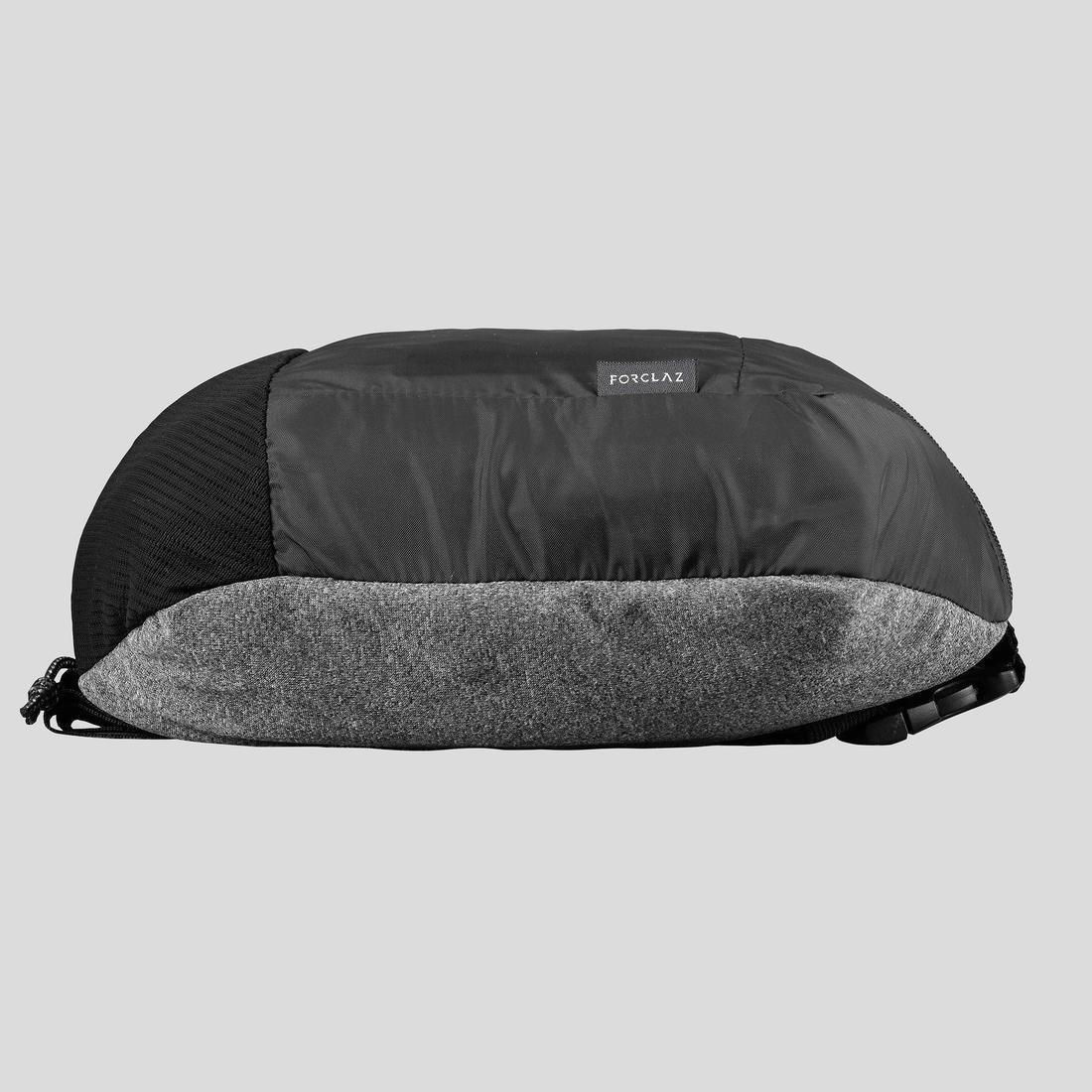 Compact Travel Bum Bag, Black, No Color, large image number 9