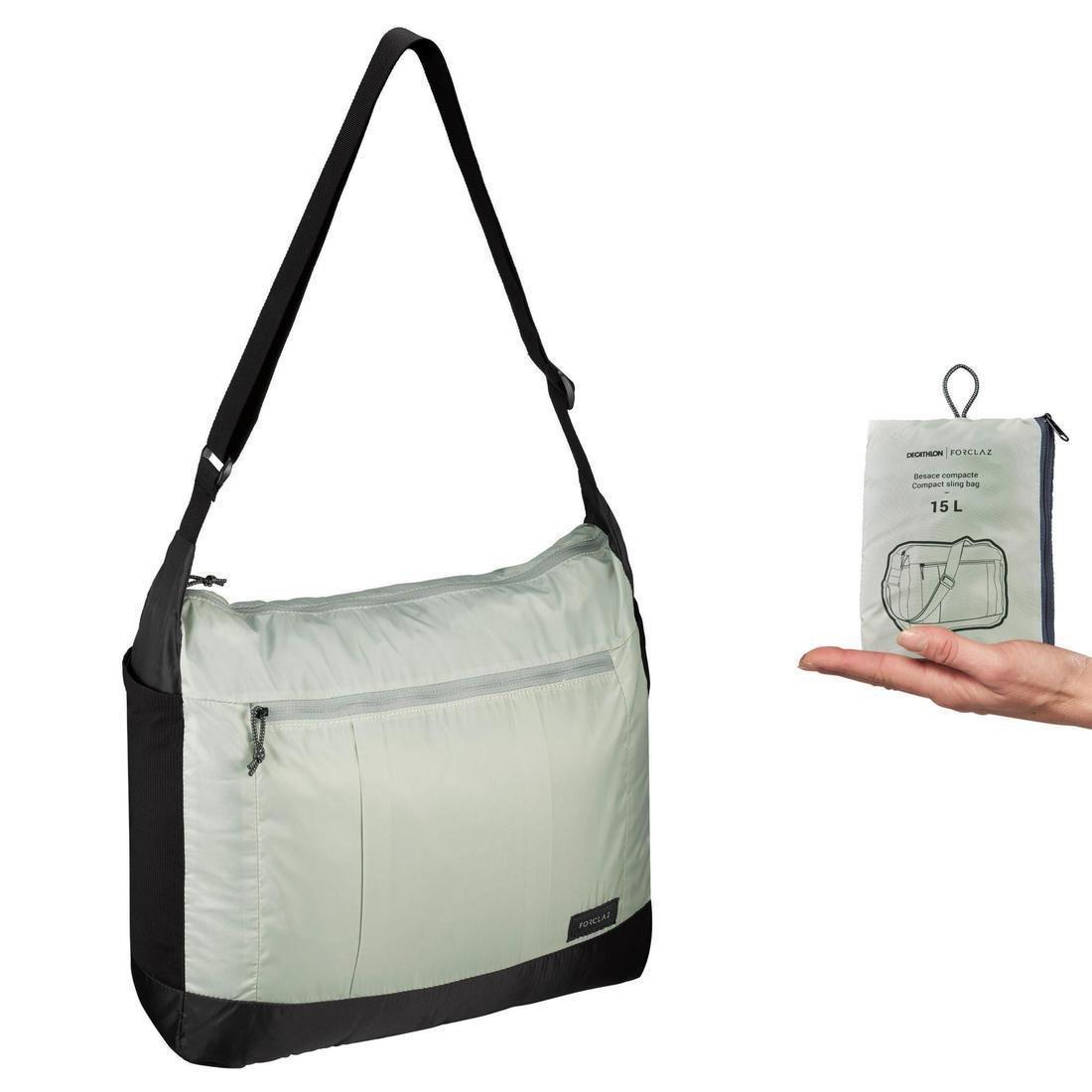 Travel Trekking Compact Messenger Bag - Travel, Purple, No Color, large image number 1