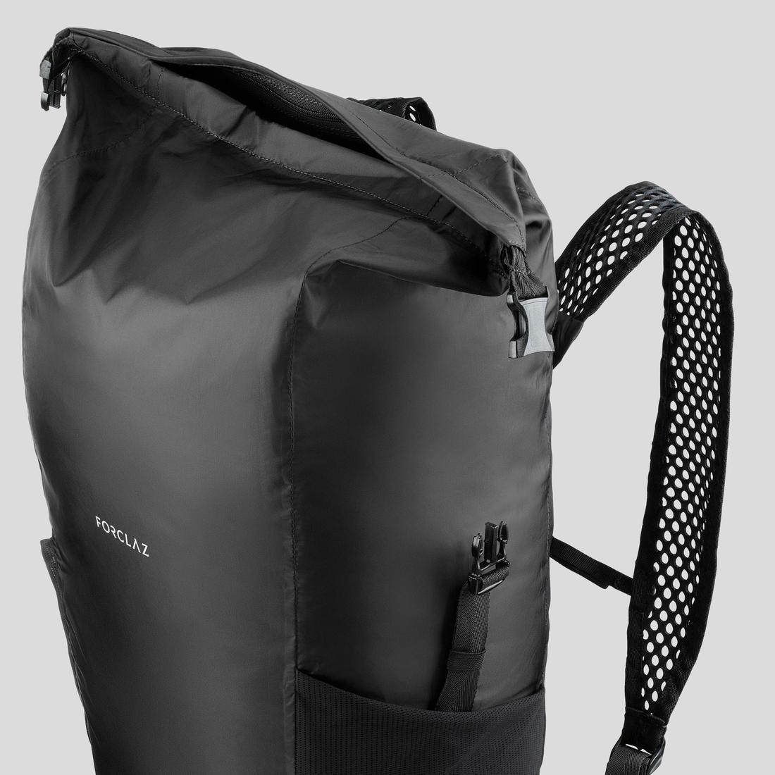 Travel Trekking Compact And Waterproof Backpack Travel, Black, No Color, large image number 4