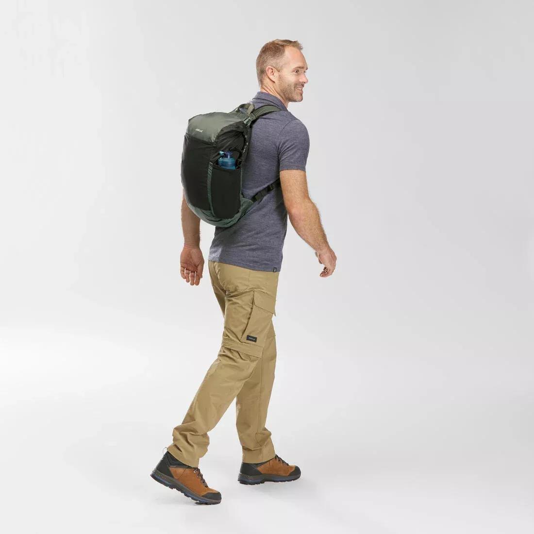 Waterproof Foldable Backpack - 25L Travel, Green, , large image number 10
