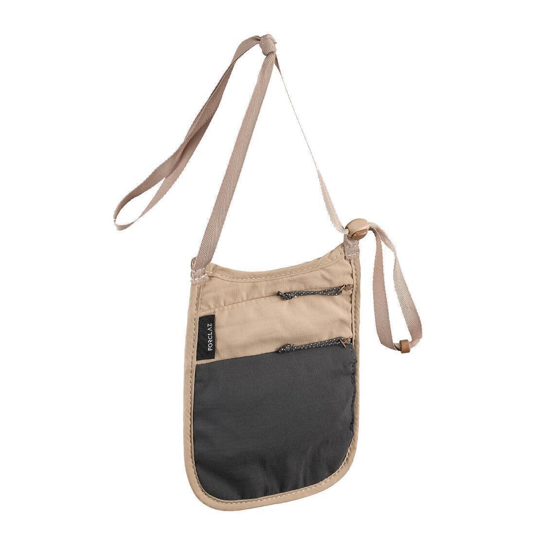 Discreet neck pouch TRAVEL RFID, cappuccino beige, No Color, large image number 6