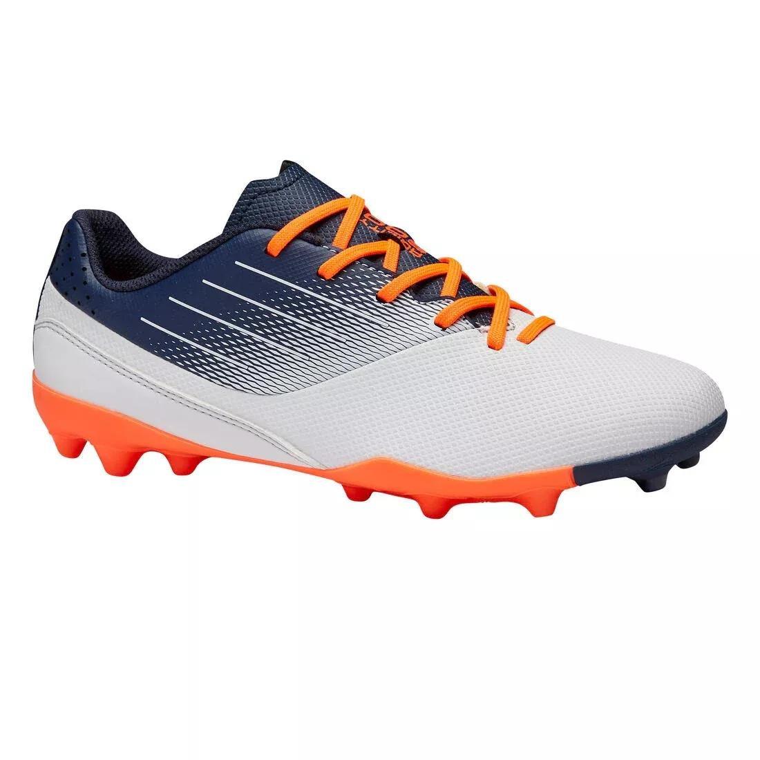 Agility Kids Dry Pitch Low-Top Football Boots , Pale Grey, No Color, large image number 0