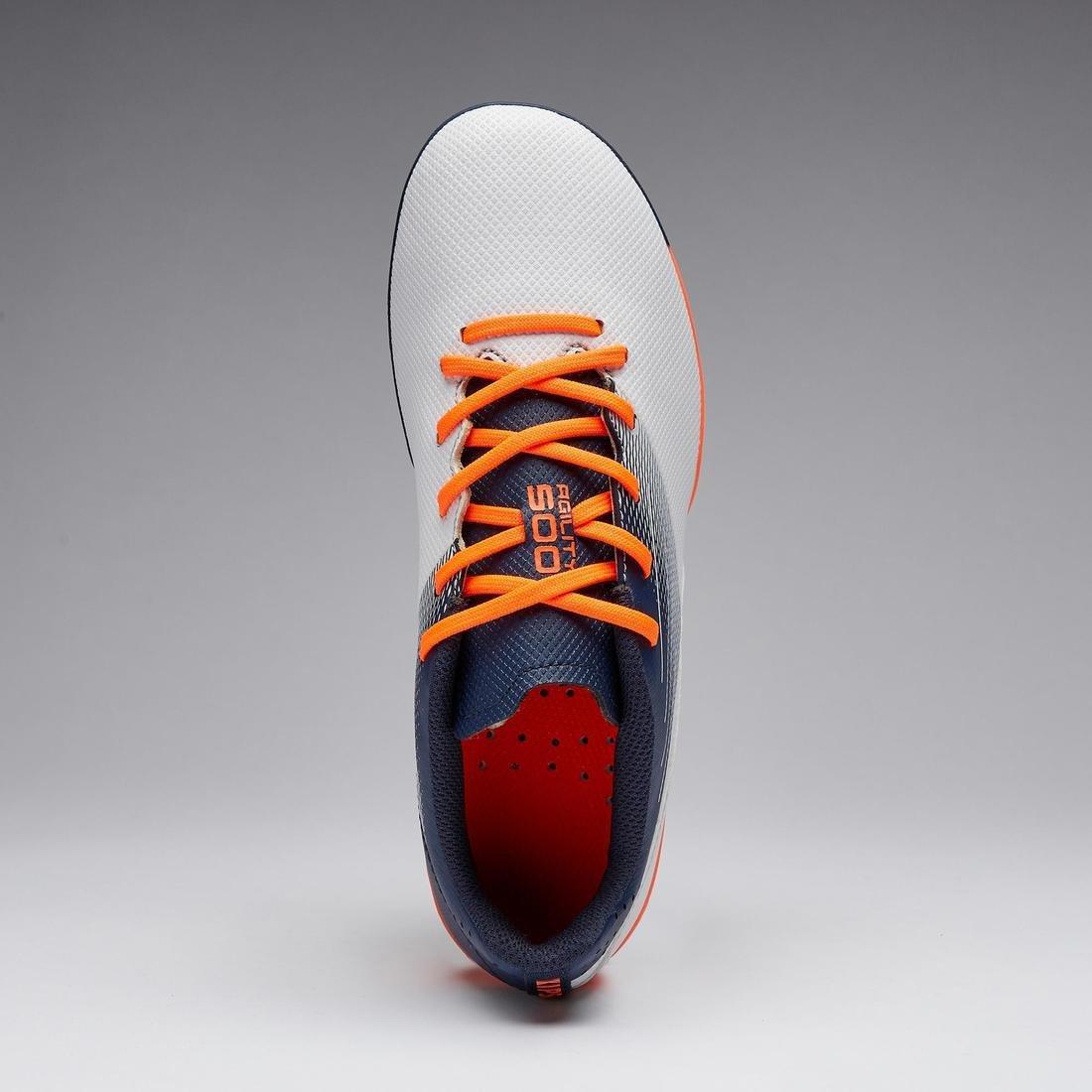 Agility Kids Dry Pitch Low-Top Football Boots , Pale Grey, No Color, large image number 4