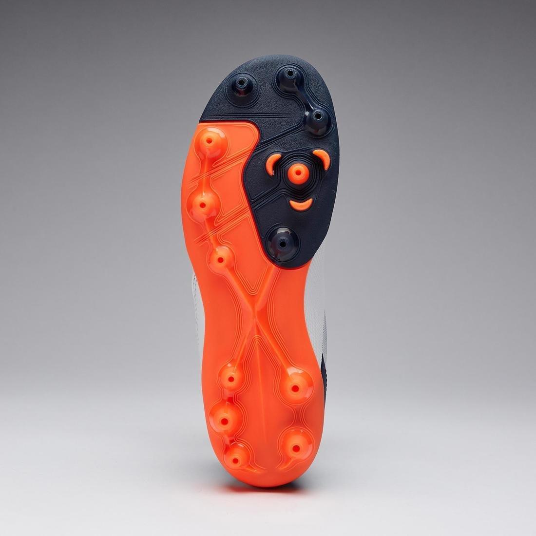 Agility Kids Dry Pitch Low-Top Football Boots , Pale Grey, No Color, large image number 5