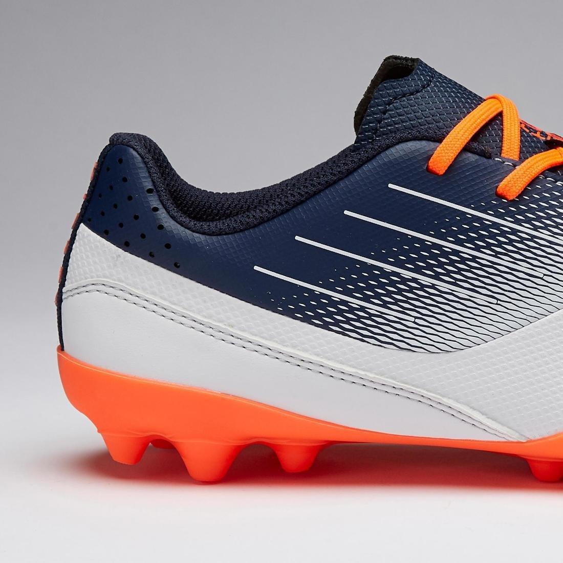 Agility Kids Dry Pitch Low-Top Football Boots , Pale Grey, No Color, large image number 9