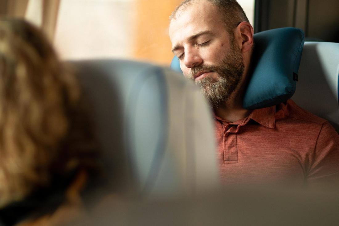 Inflatable Travel Trekking Pillow Travel, No Color, large image number 3