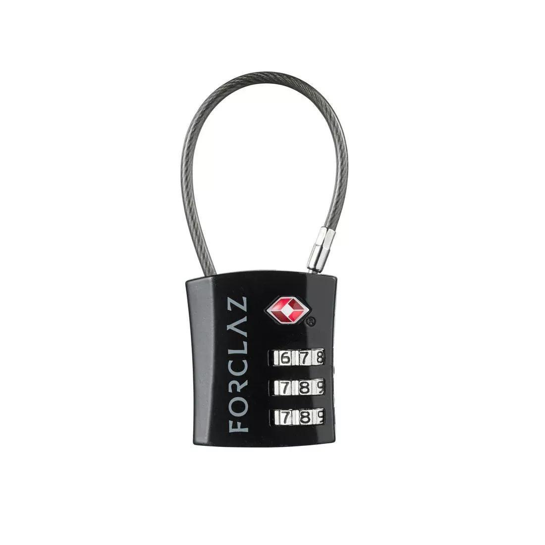Code Cable Lock - Travel Tsa, Black, No Color, large image number 0