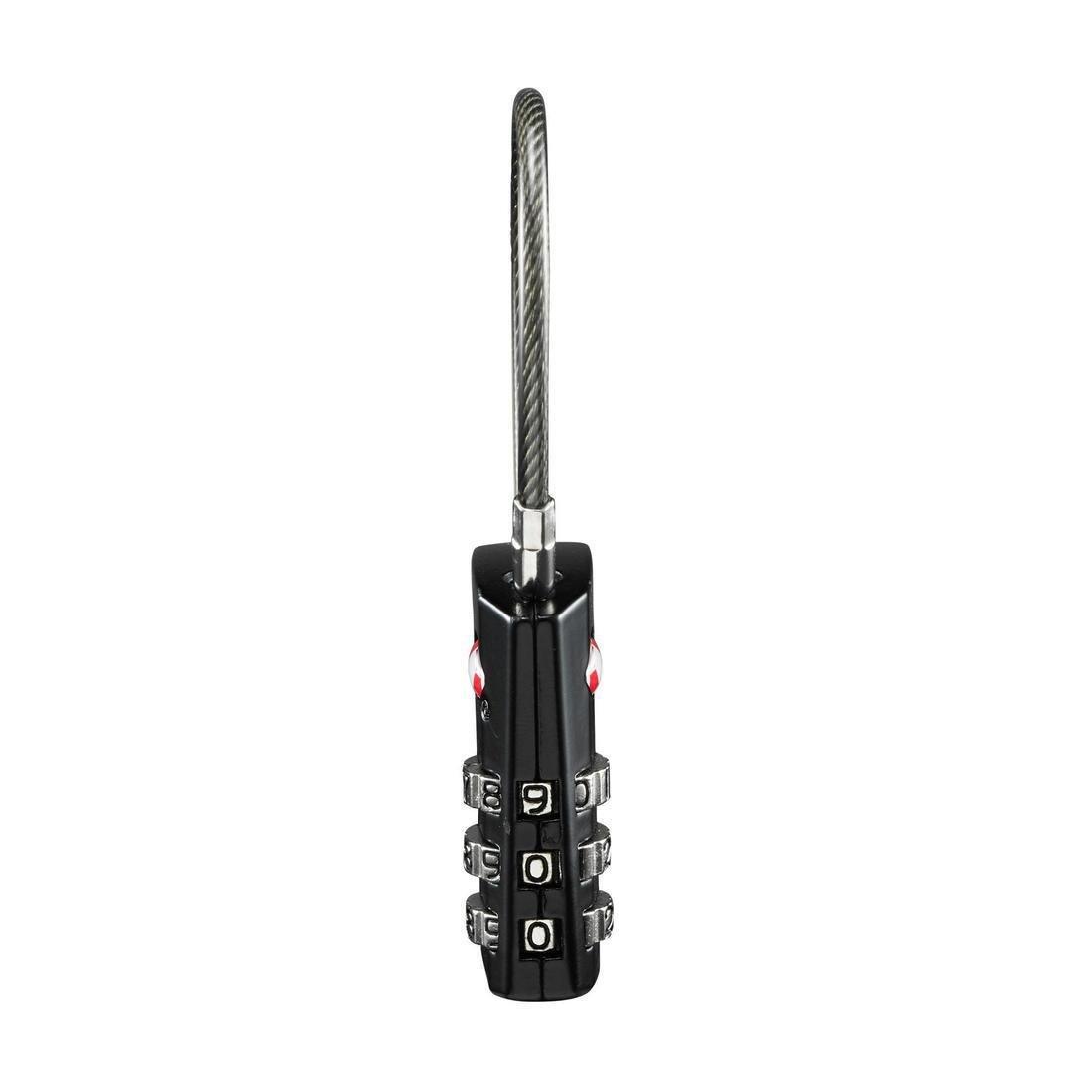 Code Cable Lock - Travel Tsa, Black, No Color, large image number 1